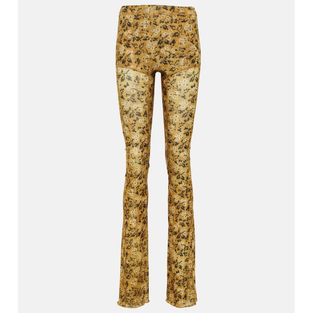 KNWLS - Floral flared jersey leggings Size Large